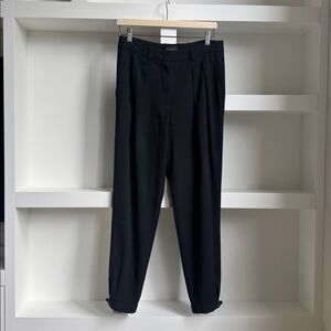 Babaton Black cuffed dress pants in black